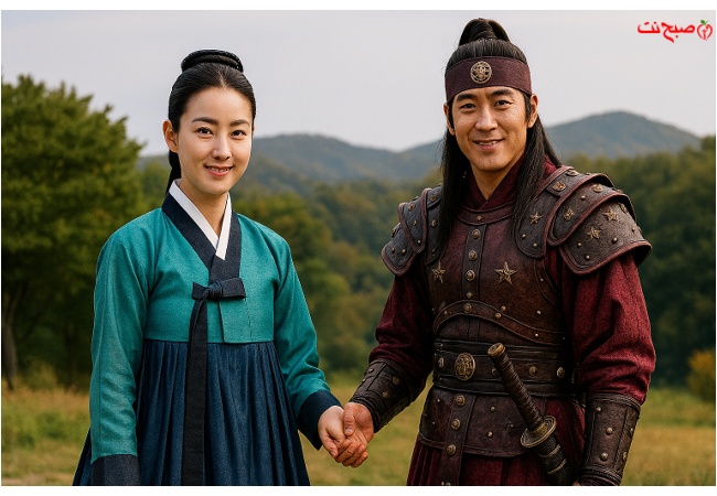 در دل تاریخ و افسانه، یانگوم و جومونگ دست در دست، نماد پیوند خرد و شجاعت‌اند؛ آرام اما استوار، در مسیر حقیقت و افتخار.