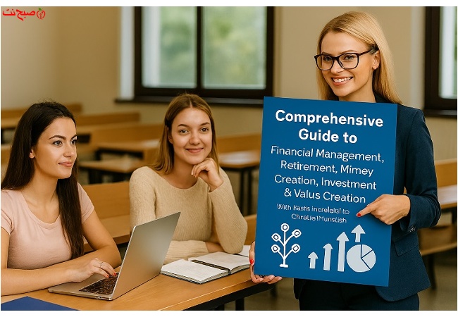 راهنمای جامع مدیریت مالی، بازنشستگی، خلق پول، سرمایه‌گذاری و ارزش آفرینی با مثال‌های واقعی و آمار معتبر.