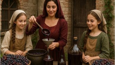 سرکه انگور خانگی با تخمیر طبیعی انگور به‌دست می‌آید، طعمی ملایم و عطری خوشایند دارد، بدون افزودنی شیمیایی است و در آشپزی، تهیه ترشی و حتی درمان‌های سنتی کاربرد فراوانی دارد.