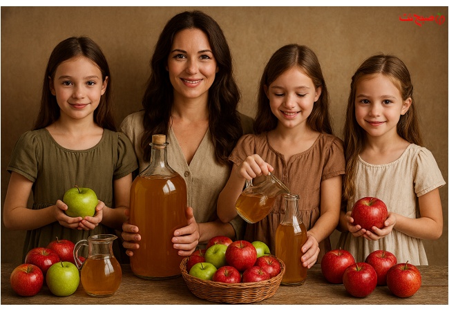 آموزش تهیه سرکه سیب خانگی بدون کپک با نکات کلیدی[هفت ویدیو آموزشی + تست]