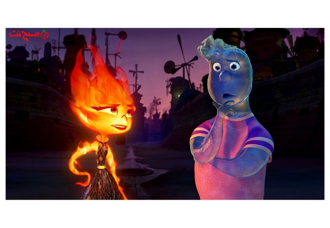 صبح نت -انیمیشن سینمایی المنتال (Elemental) – عشق آتش و آب